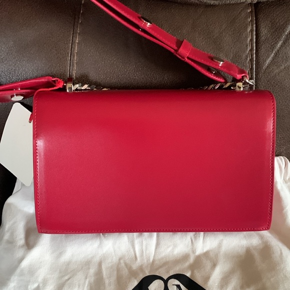 Alexander McQueen Mini The Biker Jeweled Satchel Leather - Picture 9 of 16